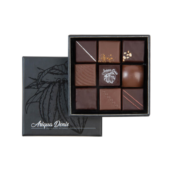 coffrets elégance 9 chocolats